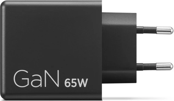 Karikues muri GaN me dy USB-C, Lenovo 40AW065BEU, 65W, me kabllo USB-C 1.5 m, zi