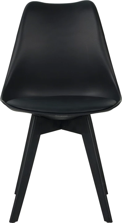 Karrige Gaston PP-PU ngjyrë zezë 53.5x48.5x81.5cm