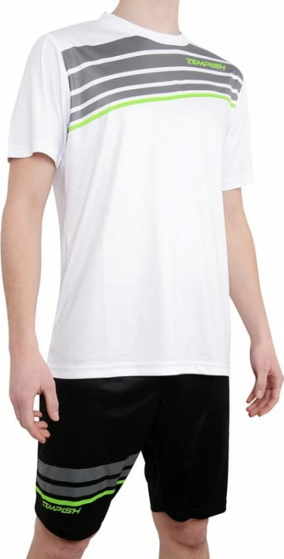 Fanellë stërvitjeje për meshkuj Tempish Parade Sr, e bardhë dhe e zezë