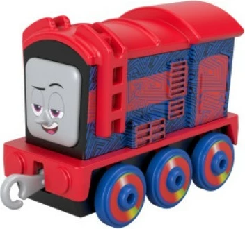 Lokomotivë metalike Thomas & Friends Color Changers Diesel, Fisher Price, HMC30/HTN51, Blu e Kuqe