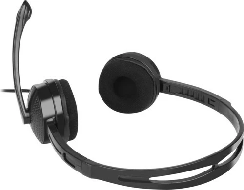 Kufje Natec Canary Go me mikrofon, NSL-1665, Stereo, 3.5 mm, të zeza