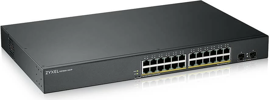 Switch Zyxel GS1900-24HPV2, 24xGbE, L2, PoE+, Managed, i zi