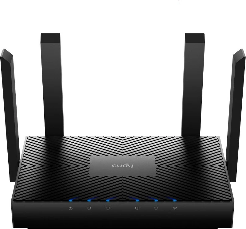 Router Cudy WR3000, Wi-Fi 6, Dual-band, Ethernet LAN, Ngjyrë e zezë