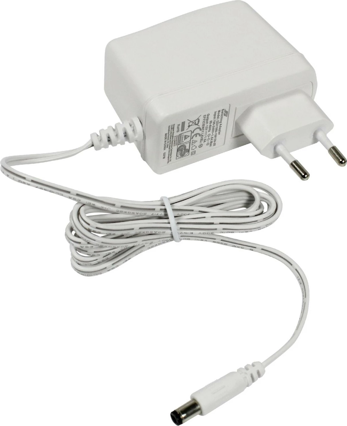Adapter Allnet Ersatznetzteil 12V/1,5A, i bardhë