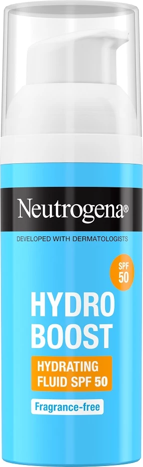 Fluid hidratues për fytyrë për femra Neutrogena Hydro Boost SPF50, 50ml
