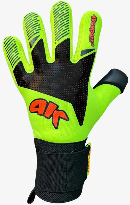 Dorëza portieri 4Keepers, meshkuj, të zeza dhe të gjelbra