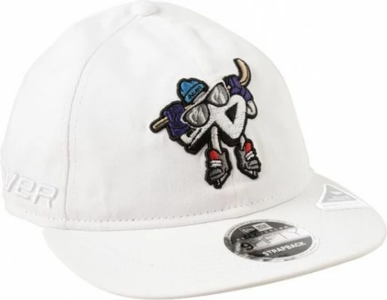 Kapelë për fëmijë Bauer, e bardhë