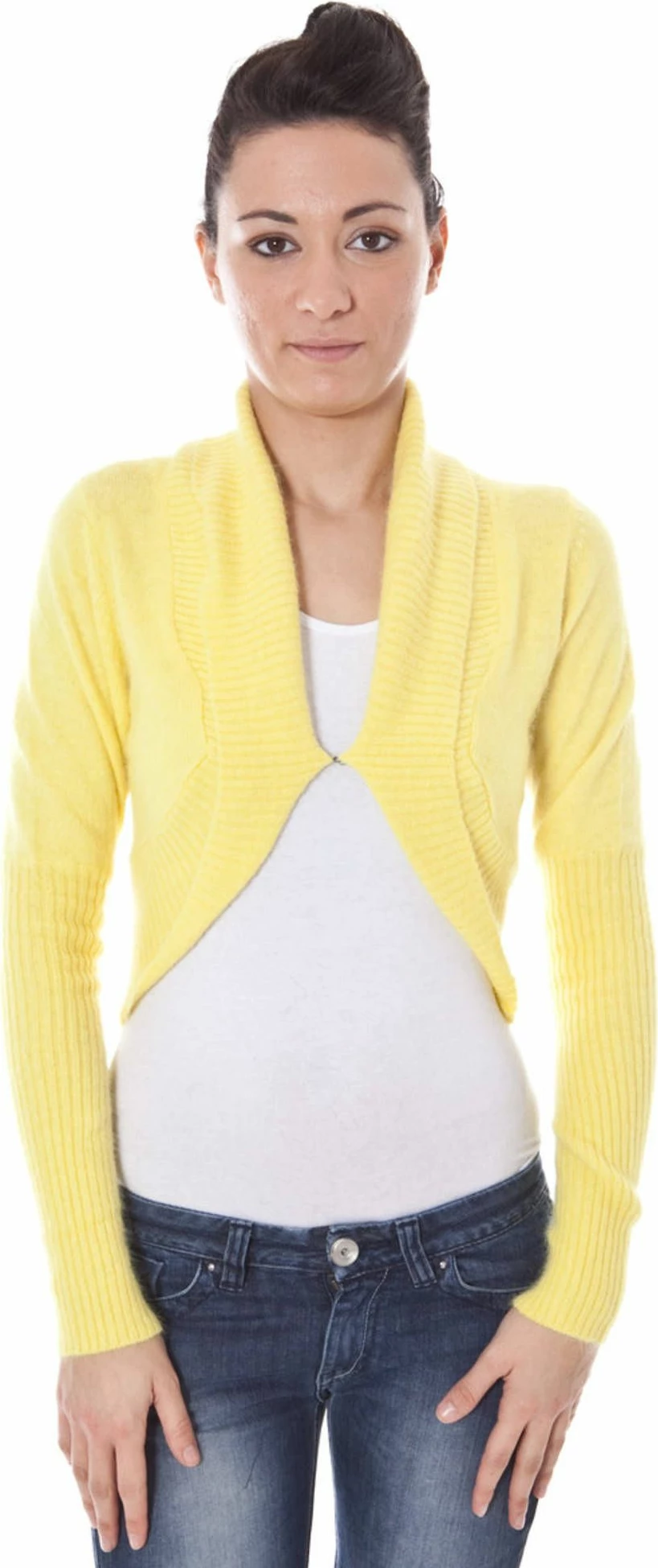 Xhemper DATCH shrug femra, e verdhë