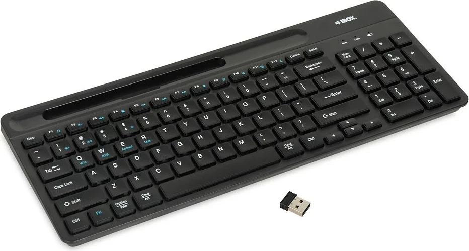 Tastierë IBOX Kallisto BT/2.4GHZ Wireless, e zezë