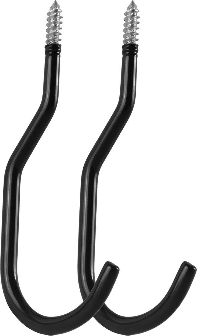 Set 2 haka tavani Maclean MC-485, çelik, 10 kg, e zezë