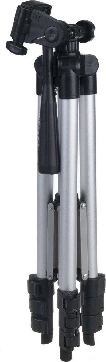 Stativ universal Maclean MC-164 për telefon, kamera, dritë unazore, 102 cm, i zi/argjendtë