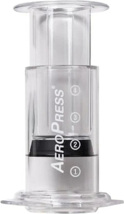 Aparat manual për kafe AeroPress Clear, 250 ml, Transparent