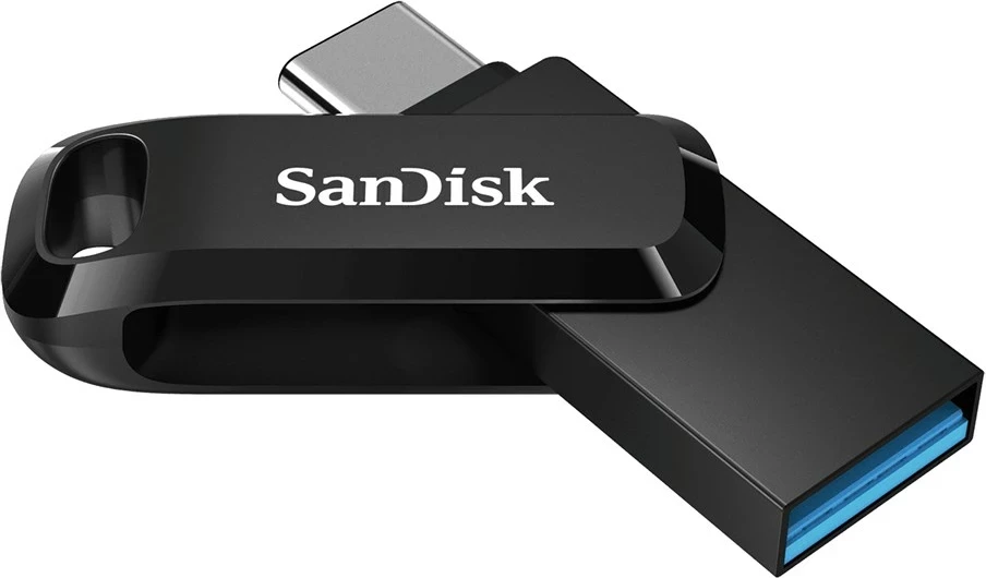 USB flash drive SanDisk Ultra Dual Drive Go 512 GB USB Type-A / USB Type-C 3.2 Gen 1, Black