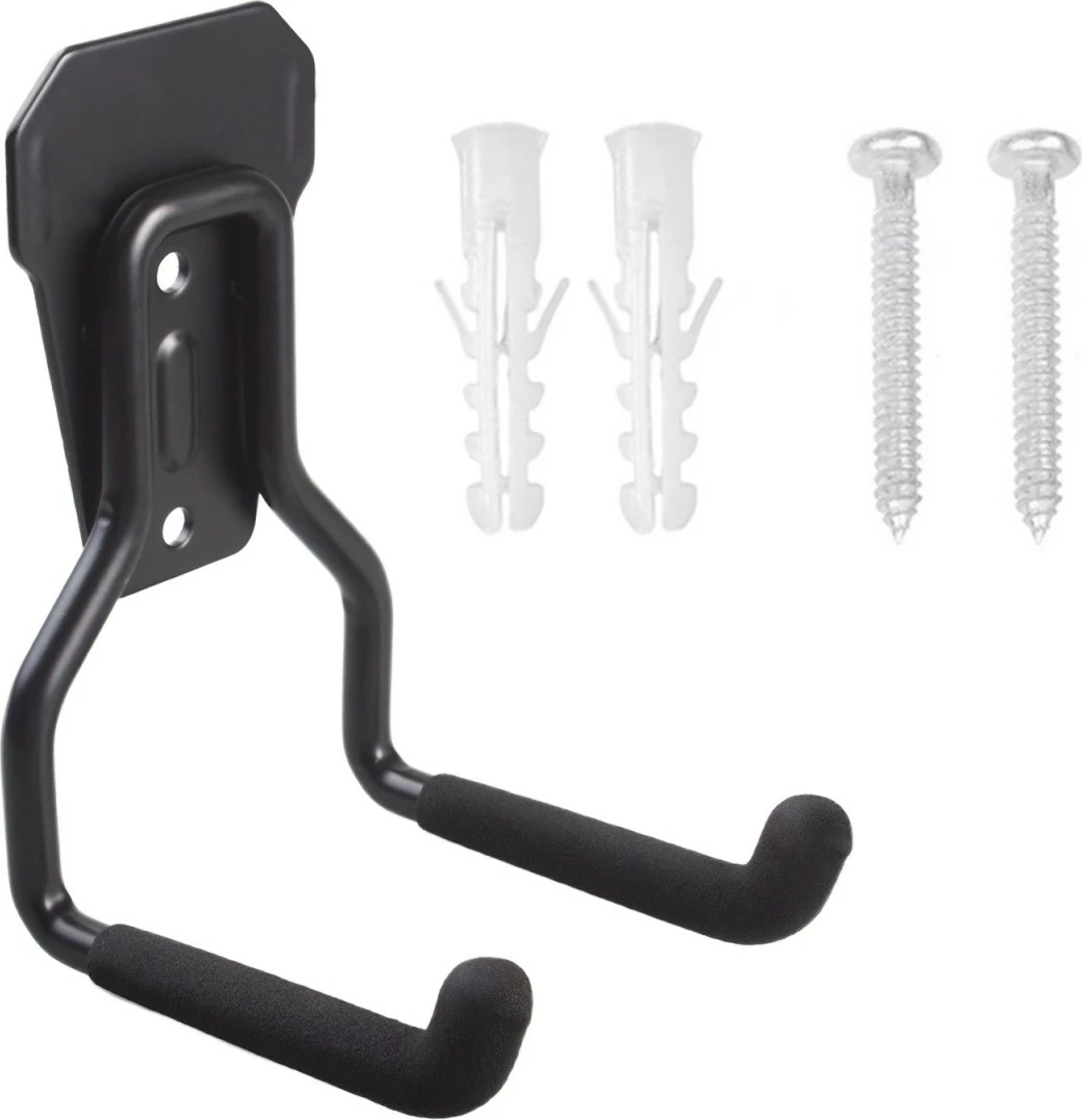 Mbajtëse muri Maclean MC-439 për garazh, çelik, 35 kg, e zezë