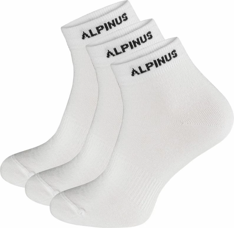 Çorape unisex Alpinus, të bardha