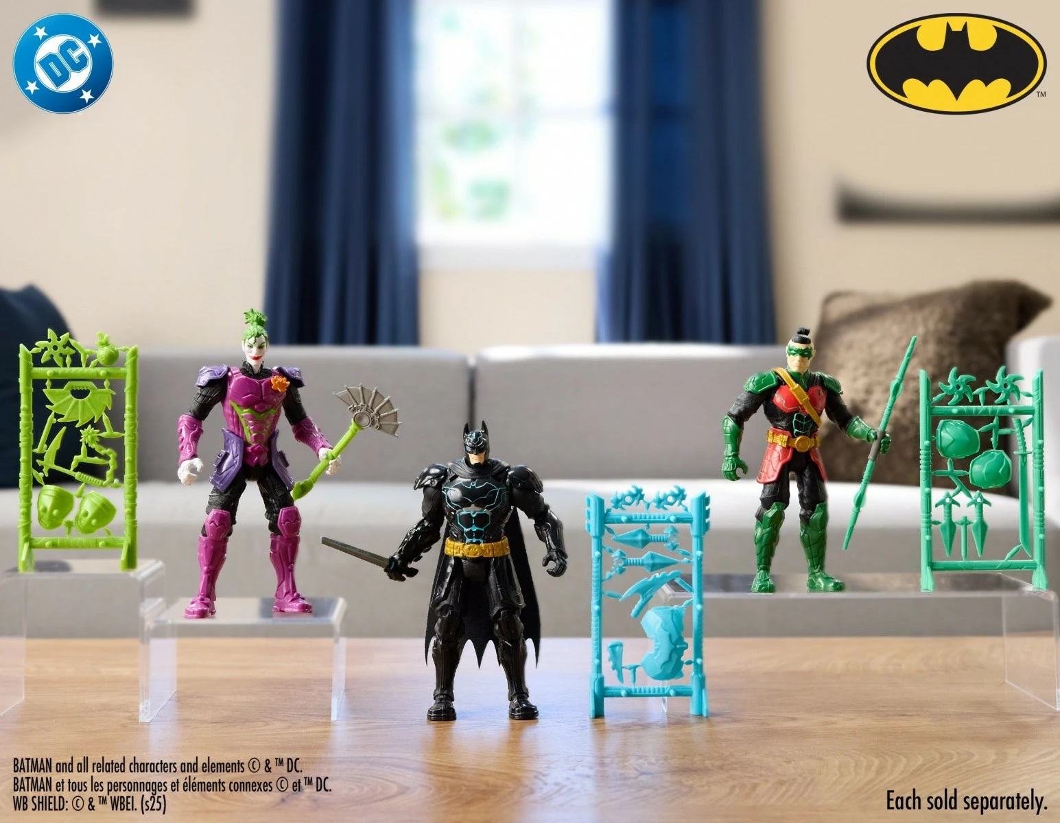 Figurë aksion, Spin Master Batman Ninja Strike 6074348, 15 cm, me aksesorë, asortiment një copë