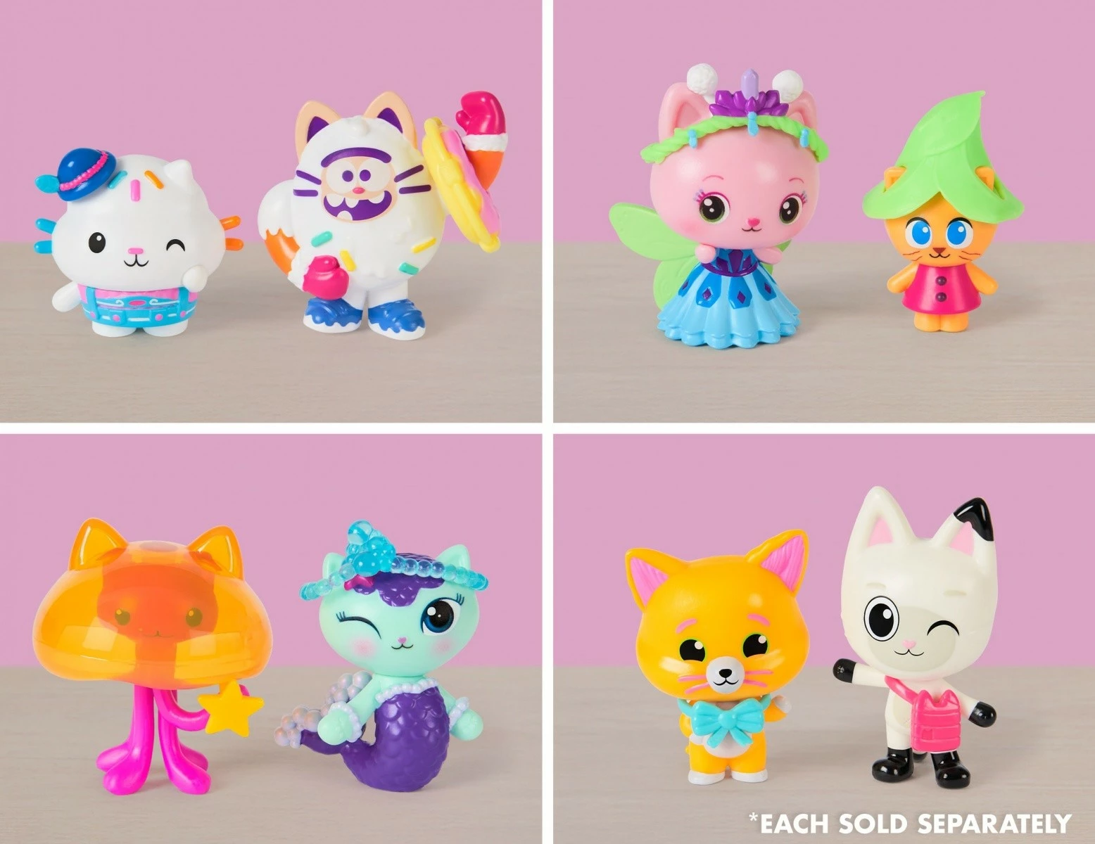 Set figurina Gabby's Dollhouse Spin Master 6072884, Pandy Paws & Chumsley, për fëmijë, shumëngjyrëshe