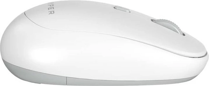 Maus wireless Targus Hyper HyperSpace Next, Bluetooth, 2400 DPI, 6 butona, bardhë/gri