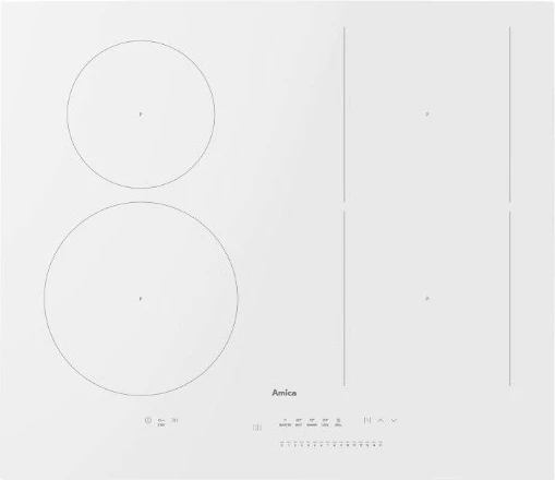 Pllakë induksioni Amica PIDH6141PHTSUN 3.0, 4 zona, e bardhë