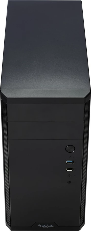 Kasë Fractal Design Core 1100, Mini Tower, micro ATX/Mini-ITX, e zezë