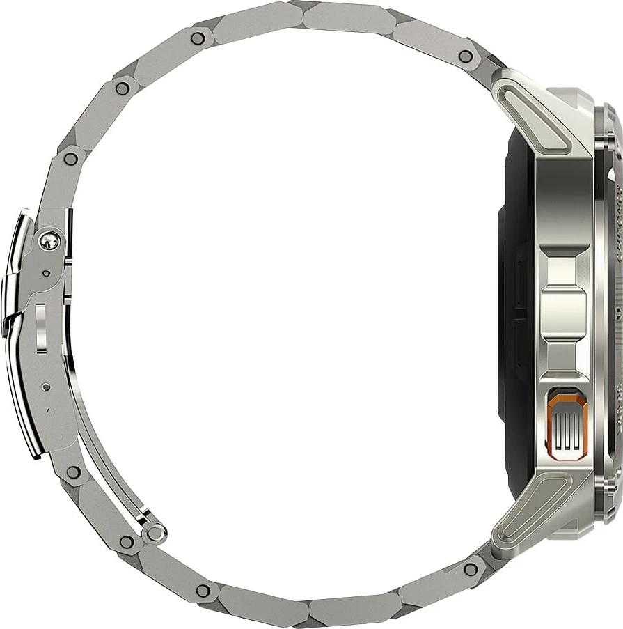 Smartwatch Maxcom FW110 Titan Chronos, Silver, 1.43'' AMOLED, 450 mAh