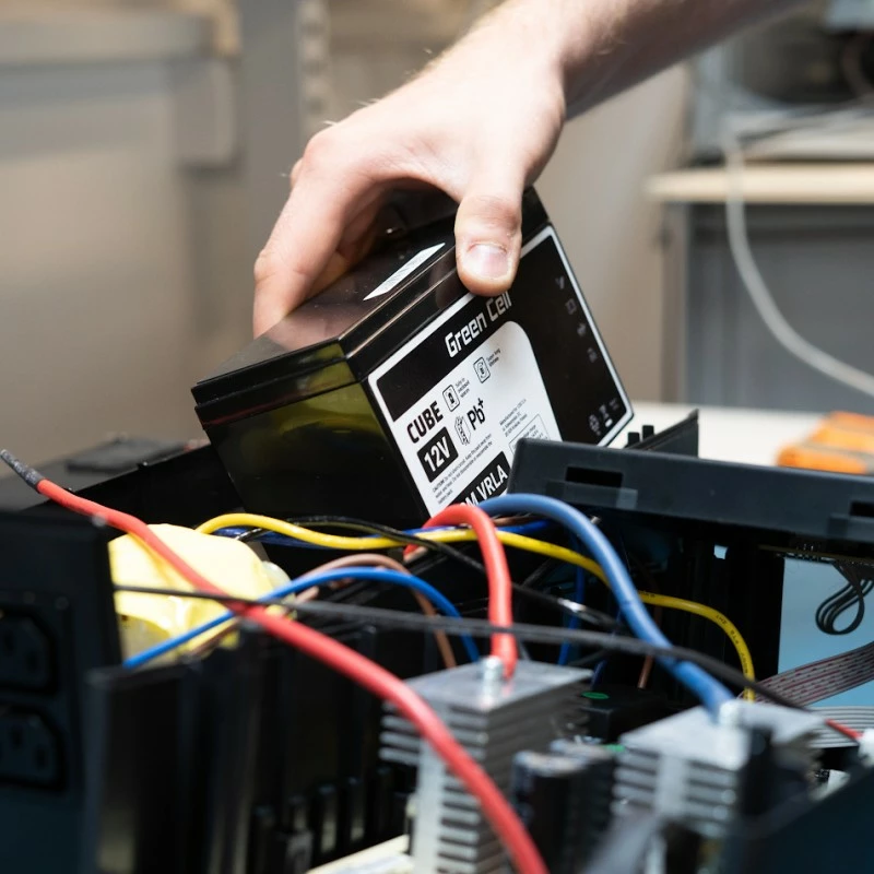 Bateri AGM VRLA, Green Cell, AGM6V5AH-J, 6V 5Ah, IP54, e zezë