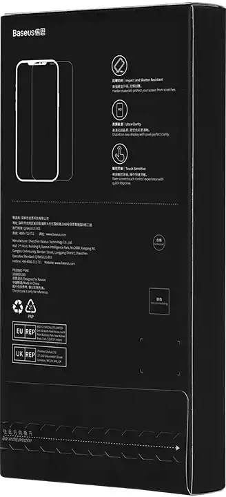 Xham i temperuar Baseus Corning për iPhone 14 Pro Max me filtër pluhuri