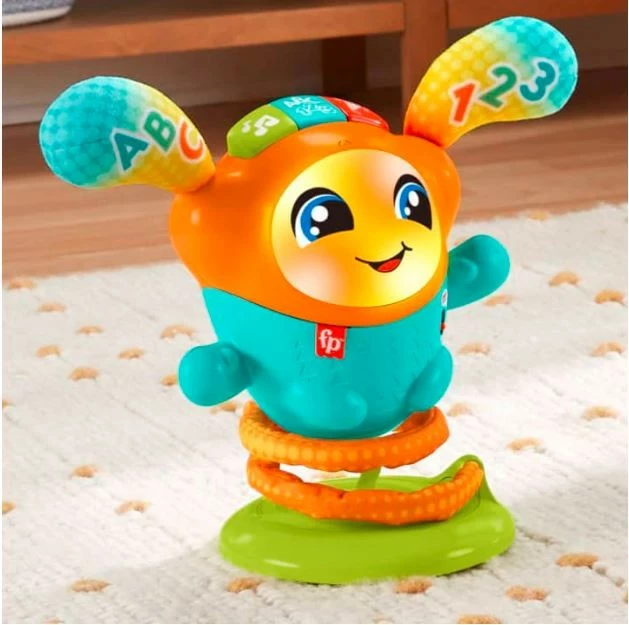 Lodër edukative interaktive Fisher Price DJ Bouncin’ Beats HND41, shumëngjyrëshe