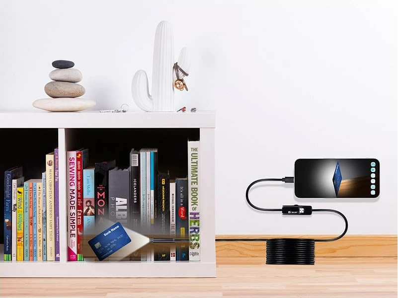 Kamerë endoskopike Tracer TRAKAM46629, 5M, 7mm, LED, USB, e zezë