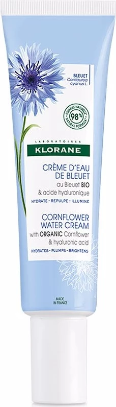Krem fytyre hidratues për femra Klorane Cornflower Water Cream 30ml