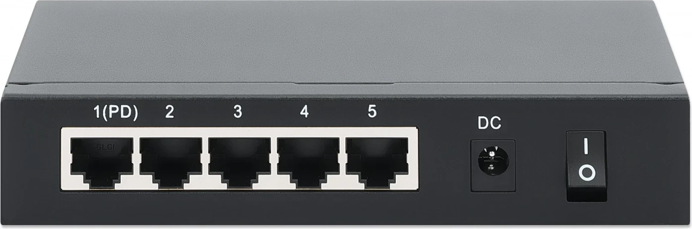 Switch Intellinet 561082, 5 Porte Gigabit PoE, i pa menaxhueshëm