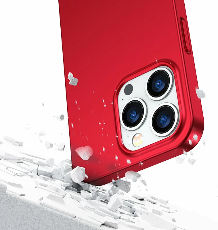 Mbështjellës Joyroom JR-BP935 për iPhone 13 Pro, 360 gradë, xham i temperuar, Kuq