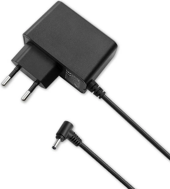 Adapter energjie Qoltec 51030, 10.5W, 5V, 2.1A, prizë 3.5x1.35 mm, i zi