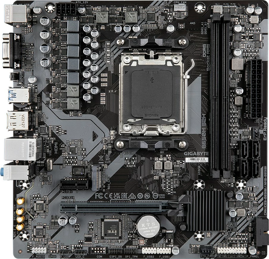 Pllakë amë Gigabyte B650M S2H, AM5, mATX, DDR5