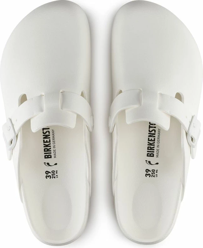 Papuqe për femra Birkenstock, ngjyrë krem