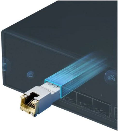 Transceiver TP-Link SM331T 1Gbps SFP në RJ45
