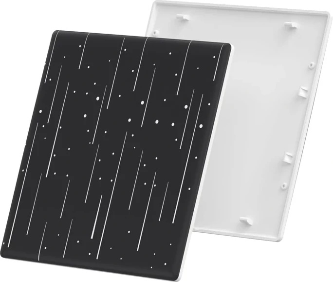 Kapak dekorativ Sonoff T5-1C-86-star për çelës të mençur, plastikë, Star