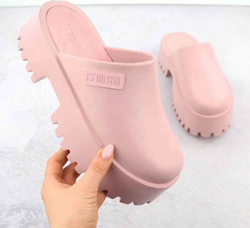 Këpucë Big Star femra, rozë