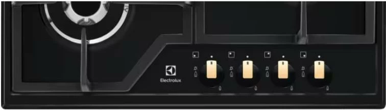 Pllakë gazi Electrolux EGS6436RK, 4 zona, e zezë