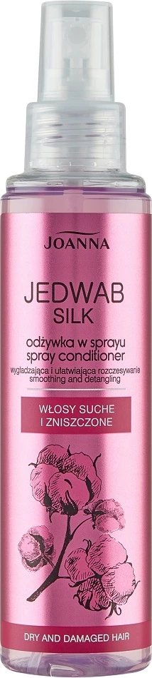 Spray balsam për flokë Joanna Silk Smoothing për femra, 150ml
