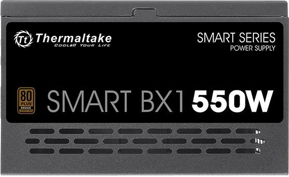 Kasë Thermaltake Smart BX1 550W, 80 PLUS Bronze, e zezë