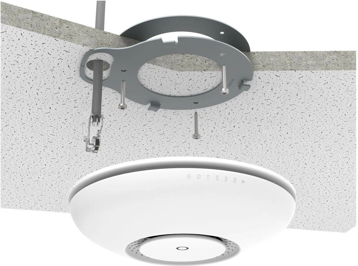 Access point Mikrotik RBcAPGi-5acD2nD, 2.4/5 GHz, 2x Gigabit Ethernet, Bardhë