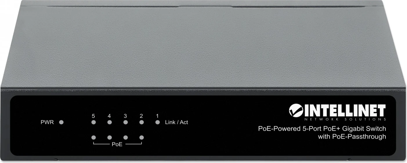 Switch Intellinet 561082, 5 Porte Gigabit PoE, i pa menaxhueshëm