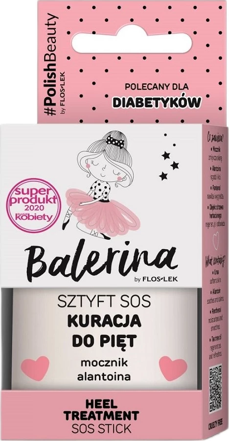 Stick për thembra Floslek Balerina SOS 20g