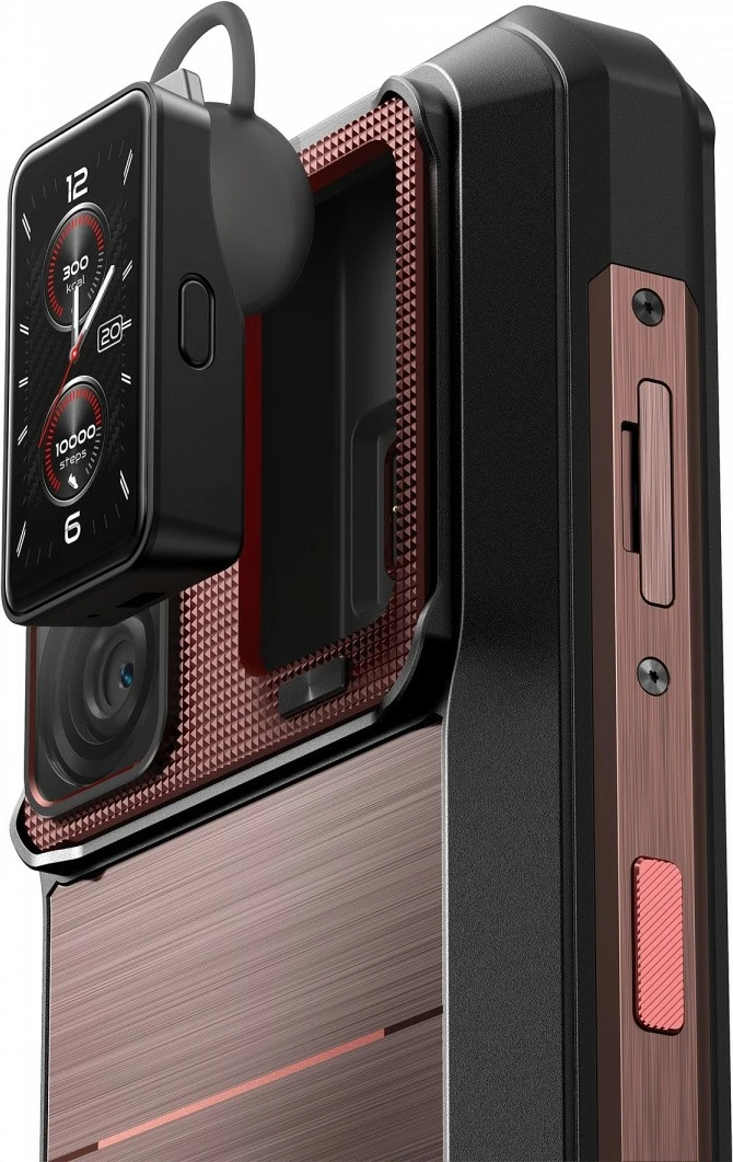 Celular OUKITEL WP300 5G 12/512GB IP69K bateri 16000 mAh i kuq