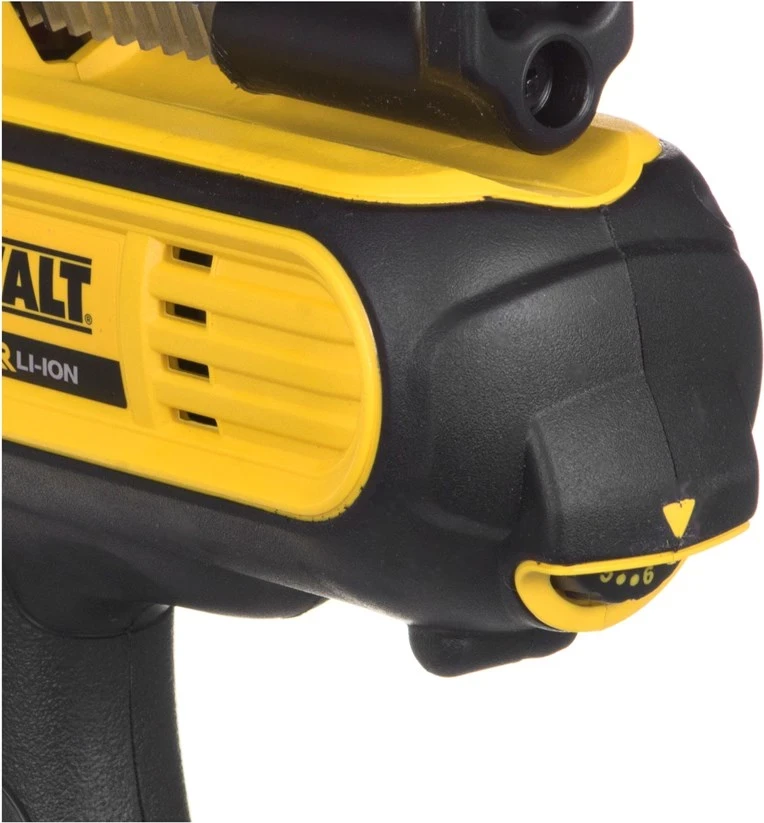 Pistolete për silikon DeWALT DCE580N-XJ, e zeza