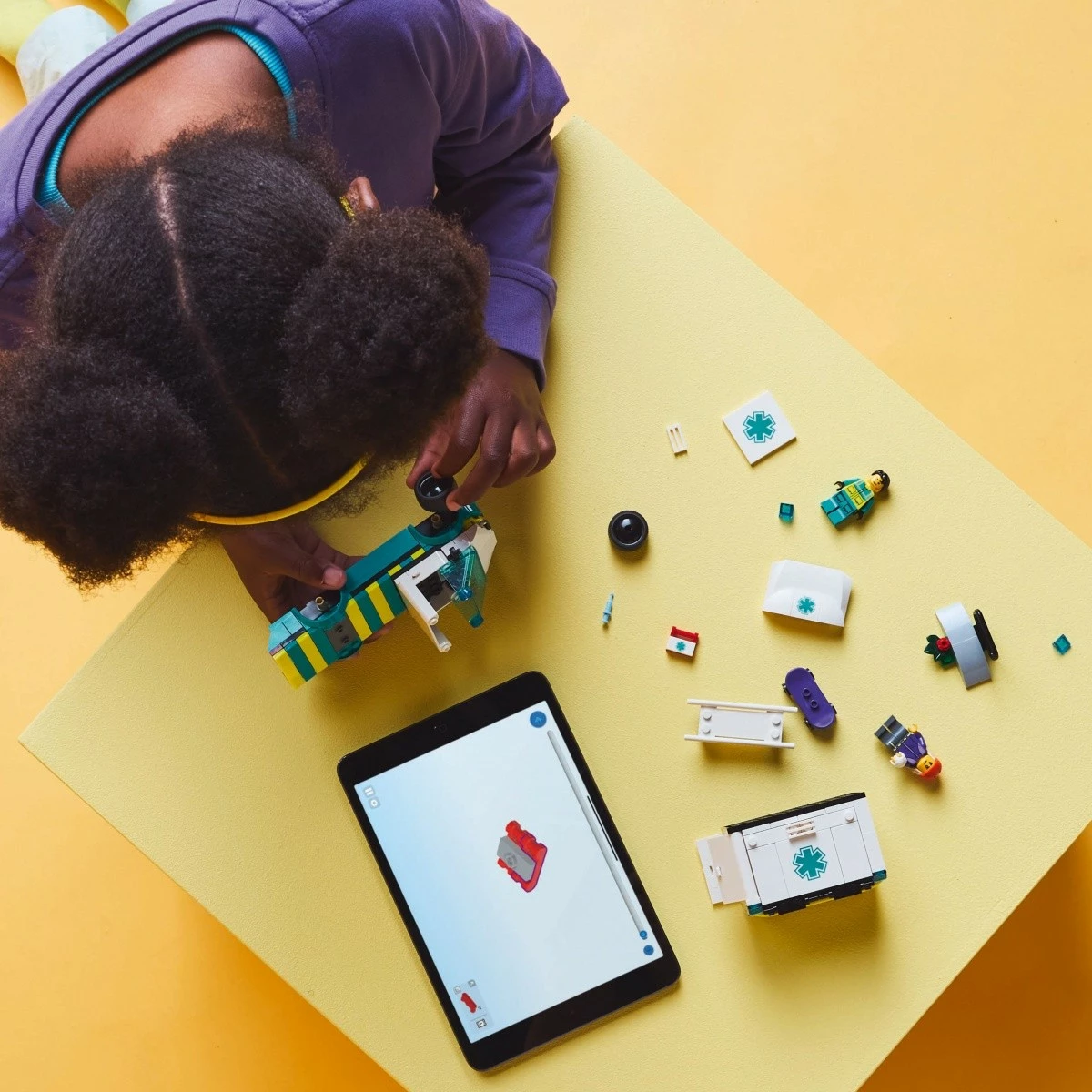 Set lodrash LEGO City Ambulance 60451, 184 pjesë, plastikë