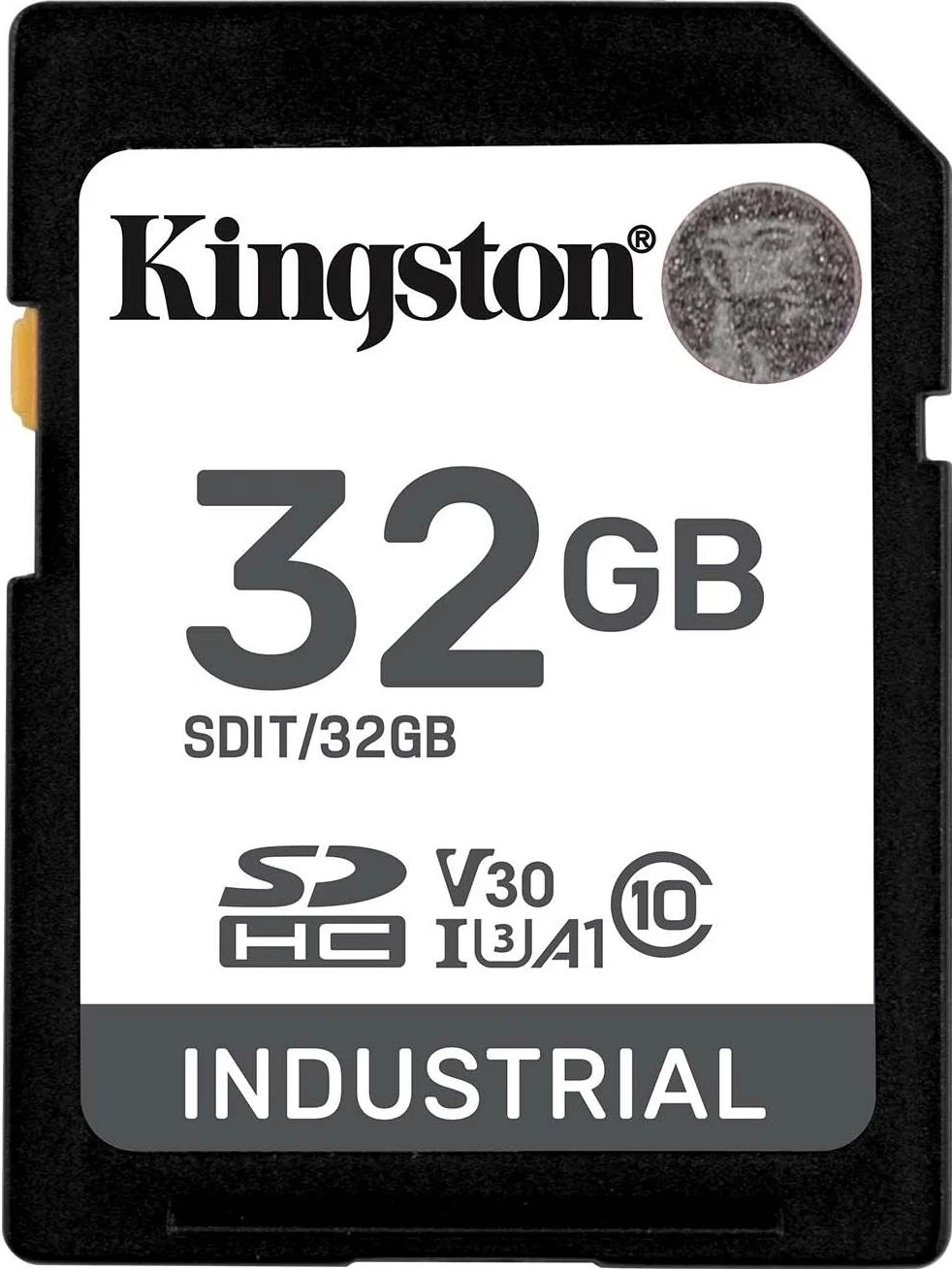 Kartë kujtese Kingston Industrial SDHC, 32GB, Class 10, A1