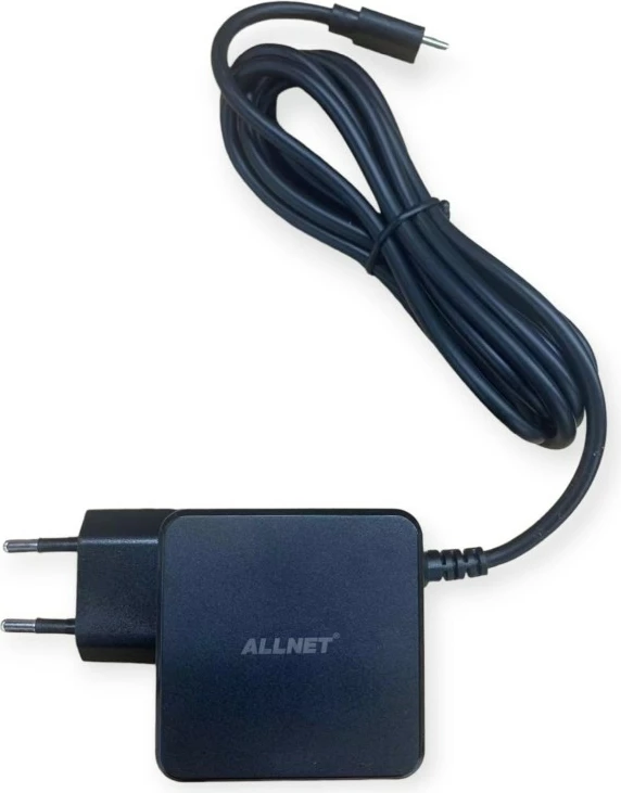 Karikues ALLNET 45W USB-C me kabllo 2m, EU plug