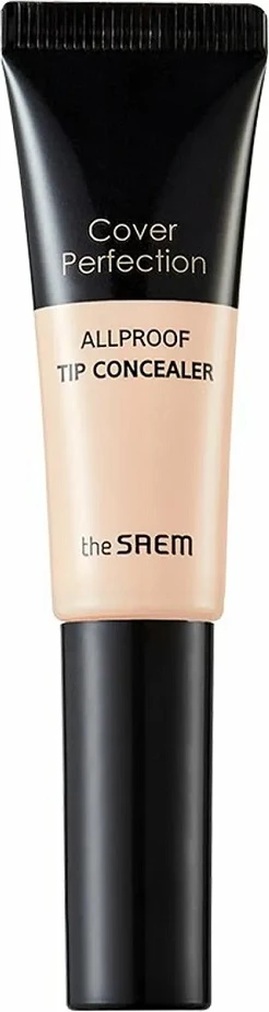 Korrektor për femra The SAEM Cover Perfection Allproof Tip Concealer 1.0 Clear Beige, 12g